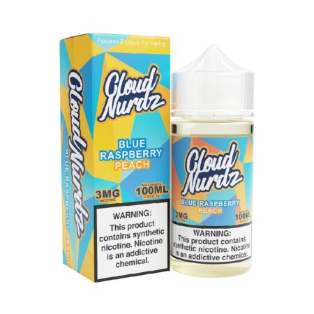Iced Blue Raspberry Peach By Cloud Nurdz