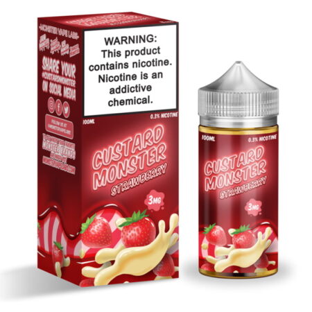 Strawberry By Custard Monster