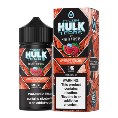Frozen Watermelon Straw-Melon Chew By Mighty Vapors