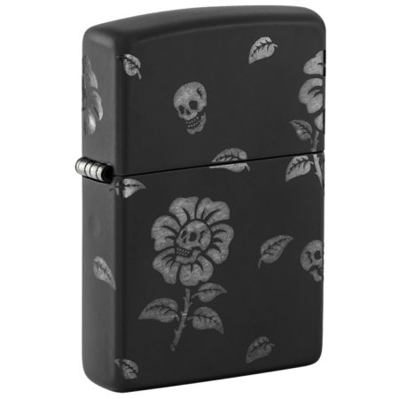 Flower Skulls Design #48931 By Zippo