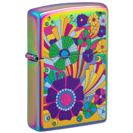 Vintage Flowers Design #48997 By Zippo