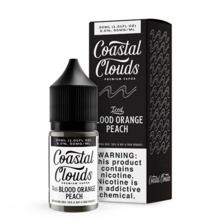 Iced Blood Orange Peach By Coastal Clouds