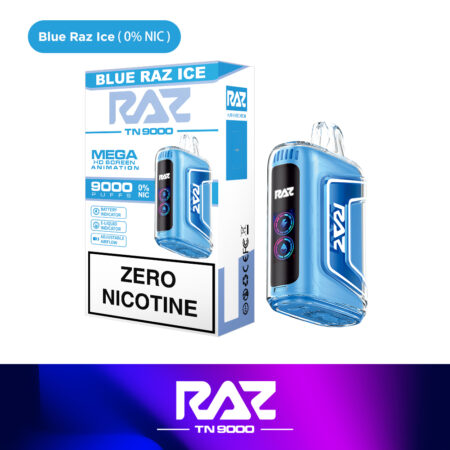 RAZ TN9000 0% Nicotine 5pk