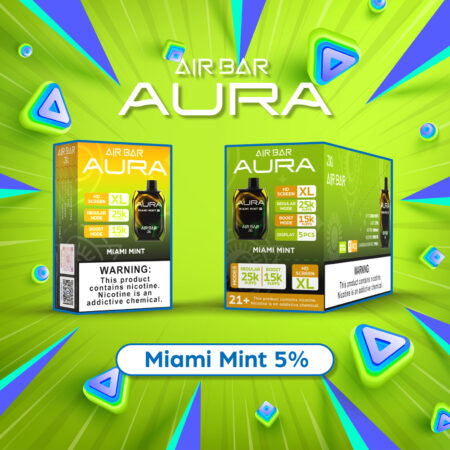 Air Bar Aura 25,000 Puffs 5pk